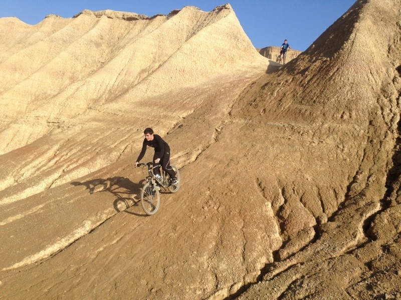 randonnee vtt bardenas